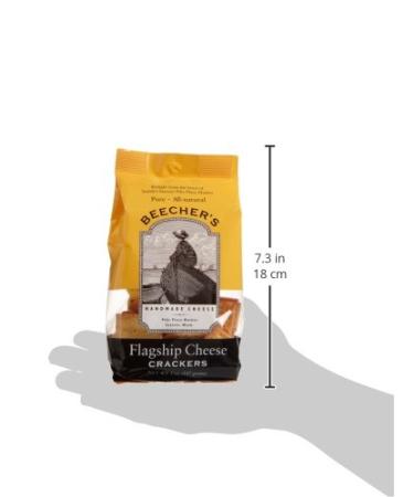 Beecher's Flagship Cheese Crackers 5 oz - Artisanal Cheese Snack - Buy Online on GoSupps.com