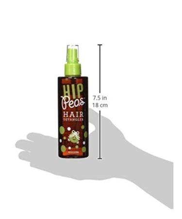 Hip Peas Kids Detangler Leave-In Conditioner Spray for Easy Brushing - No Tangles, Ideal for Wet or Dry Hair - Clean Ingredients - Buy Online on GoSupps.com