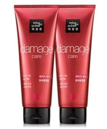 Mise En Scene Damage Care Treatment Duo - 6.08oz x 2 | For Severely Damaged Hair - Buy Online on GoSupps.com
