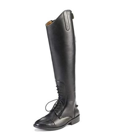 Equistar Women's All-Weather Synthetic Field Equestrian Riding Boot 8.5 Black
