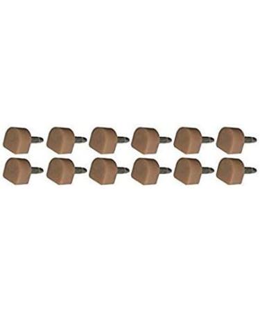 6 Pairs Beige U-Shaped High Heel Tips for Women - 8MM Size, Durable Non-Slip Protectors for Quiet and Comfortable Wear - Buy Online on GoSupps.com