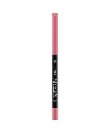 Essence - 8H Matte Comfort Lip Pencil - 15 Vintage Rose