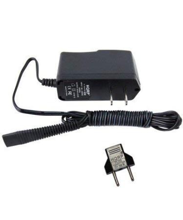 HQRP AC Adapter Compatible with Braun 67030720 7030720 Type 5690 fits Cruzer 5 Beard&Head Type 5418 Trimmer Power Cord Charger Plus Euro Plug Adapter