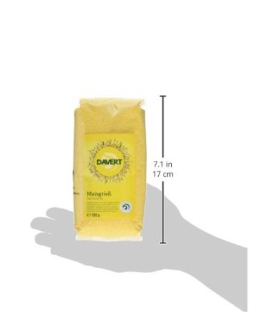 Buy Davert Organic Corn Semolina Polenta Pack of 8 (8x500g) Premium Quality for Healthy Cooking | International Shipping Available - Buy Online on GoSupps.com