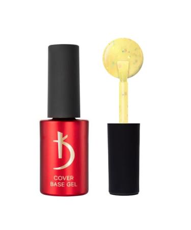 K odi Professional UV Nail Polish Cover Base Coat Yellow Nude Pink Blue Flakes Shimmer Polish Gel UV LED Soak Off Base Coat Gel Polish Colours Shellac Gel Nails 7 ml Yellow Pastel Nude Pink Blue Flakes