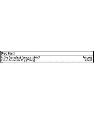 CitraGen Sodium Bicarbonate 650 MG - 1000 Tablets | Natural Alkalizing Supplement - Buy Online on GoSupps.com