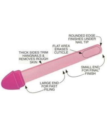 Buy Ruby Stone Crystal Nail File | Durable & Gentle on Nails | Perfect for Travel - International Shipping Available - Buy Online on GoSupps.com