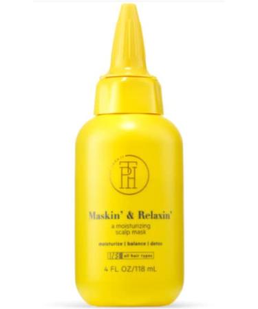 T P TPH Taraji Scalp Care Collection Maskin' & Relaxin' Moisturizing Scalp Mask 4 Oz. All Hair Types. Moisturize  Balance and Detox.