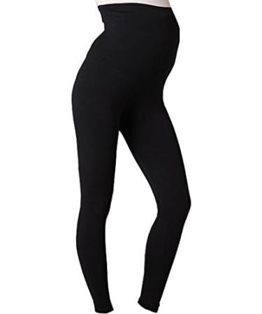 Maternity Zigzag Chevron Print Leggings Over Bump, Multicolored Pregnancy Yoga Wear - L Black - Buy Online on GoSupps.com