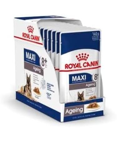 Royal Canin Maxi Ageing 8+ Wet Dog Food (40 x 140g Pouches) - Buy Online on GoSupps.com