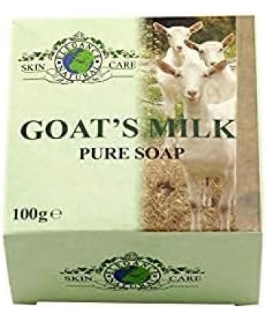 Goats Milk Pure Soap 100g Triple Milled Hand Finished Luxury Gift Boxed Elegance Natural Skin Care - Buy Online on GoSupps.com