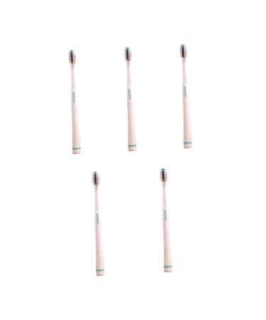 5pcs Toothbrush With Soft Bristles Plastic Color Box Clean