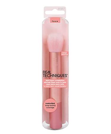 Real Techniques Light Layer Complexion Face Brush for Foundation and Powder - Buy Online on GoSupps.com