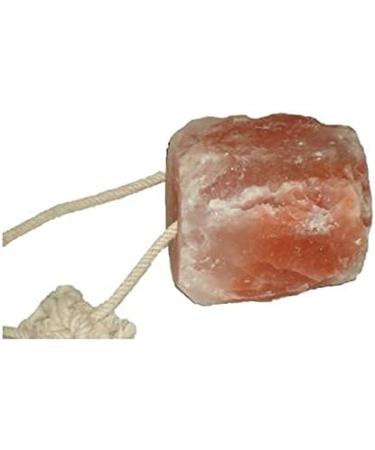 Himalayan Animal Lick Salt - Natural Pure Pink Salt Block on a Rope Horses Deer Goats Cattle Rabbits 6-8 LBS - Buy Online on GoSupps.com