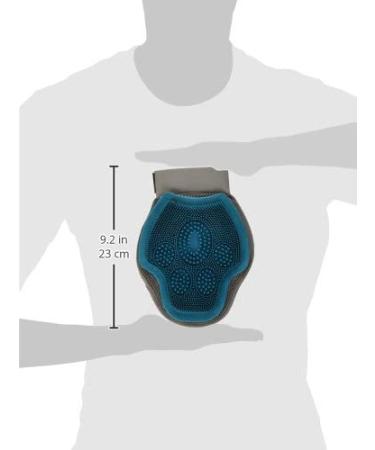 Furbuster 3-in-1 Grooming Glove Teal/Pearl for Dogs - Effortless Pet Care - Buy Online on GoSupps.com