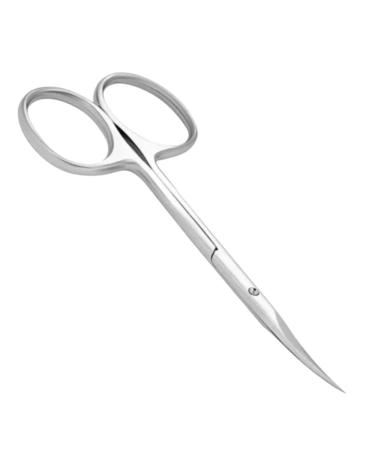 KANCHI Cuticle Scissors Sharp Curved Blade, Super Slim Scissors Professional Manicure pedicure Scissors Small Scissors Precise Pointed Tip Grooming Blades for eyebrow, eyelash