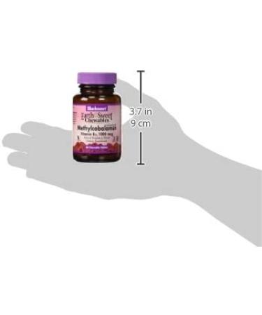 Bluebonnet Nutrition EarthSweet Chewables Methylcobalamin 1000 mcg - Natural Raspberry Flavor (60 Tablets) - Buy Online on GoSupps.com