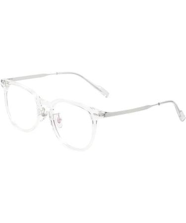 Zhuyiqz Oversized Trendy Reading Glasses - HD Computer Reader Anti-Blue Light Flat Light Clear View (Color: C3 Size: +100) - Buy Online on GoSupps.com
