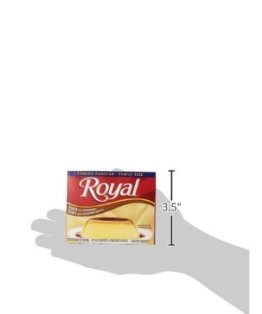 Royal Bilingual Flan Dessert Mix Caramel Sauce - Family Size, Fat-Free 5.5oz (Pack of 12) - Buy Online on GoSupps.com
