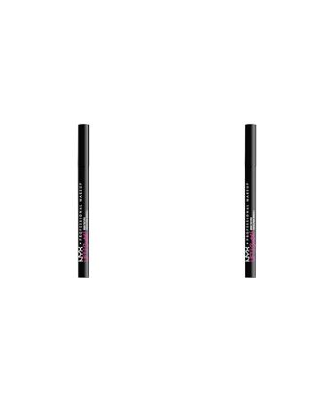 Nyx Professional makeup eyebrow pencil lift n snatch brow tint pen wiped -proof transfer festival taupe (pack with 2) taupe 1 piece (2 -pack)