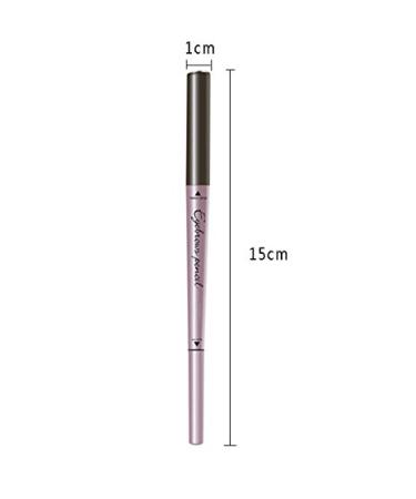 Yikimira Double Head Eyebrow Pencil - Waterproof Automatic in Coffee Brown | 2 Tips for Perfect Shaping - Buy Online on GoSupps.com