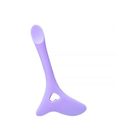 FRCOLOR Eyeliner Stencils Wing Tips Silicone Eyeliner Aid Marscara Drawing Aid Eyeliner Molds Eyeliner Stencil Pads Tool Purple