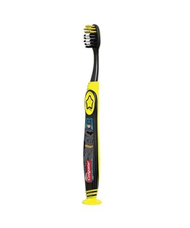 Colgate Batman Toothbrush for Kids - Extra Soft 6 Pack with Suction Cup | Ages 5+ - Buy Online on GoSupps.com
