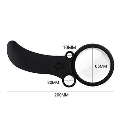 Handheld Magnifying Glass with LED Lights 2.5-55 Times HD Reading for The Elderly Good Times - Buy Online on GoSupps.com