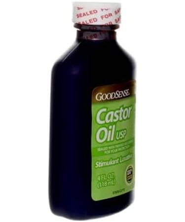 Buy GoodSense Castor Oil 4 fl oz - Pure & Natural for Health Benefits | International Shipping Available - Buy Online on GoSupps.com