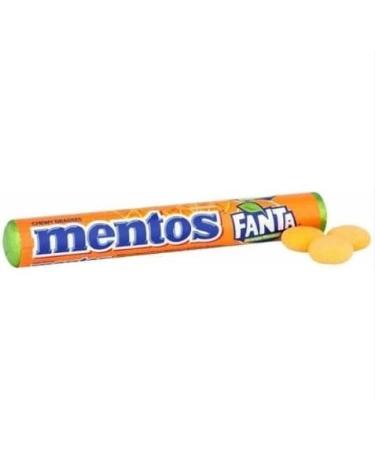 Mentos Fanta Orange Chewy Sweet Rolls 38g Tasty And Twisty Treat Gift Hamper For Birthday Christmas Sold By Kidzbuzz (10)