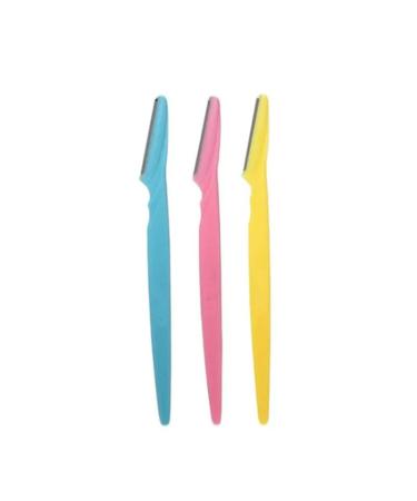 Stainless Steel Eyebrow Trimmers Set | Non-Slip Handle & Color Options | Perfect for Eyebrow Shaping Peach Fuzz and Beard Grooming - Shop Internationally! - Buy Online on GoSupps.com