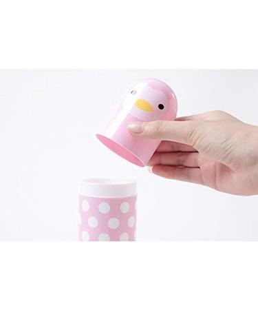 Leisial Multifunctional Travel Mug & Toothbrush Holder - Blue Travel Etui with Caricature - 6x19.5cm - Buy Online on GoSupps.com