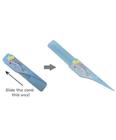 Sanrio Cinnamoroll Sliding Comb - Sky | Hair Styling Hand Tool - Buy Online on GoSupps.com