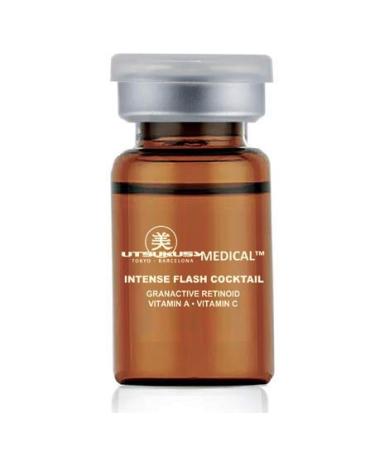 Intense Flash Cocktail - Sterile serum for Microneedling (Derma Pen) and Mesotherapy (Dermaroller) Treatments - Professional Microneedling serum.Ampoule with 5 ml