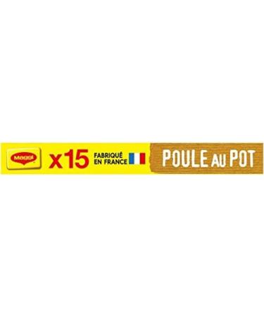 Maggi Bouillon KUB Poule au Pot (15 cubes) -150g - Lot de 3 - Buy Online on GoSupps.com