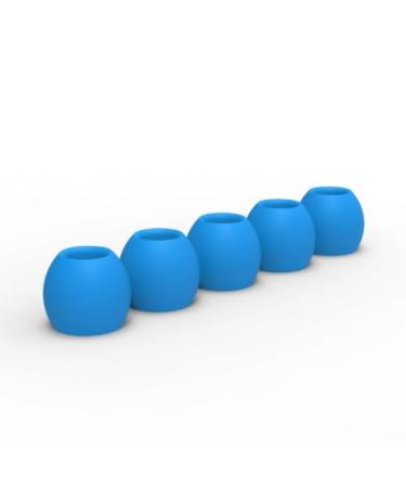 Set of 5 Small Size Earpieces (Dark Blue)