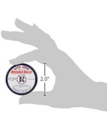 Rosebud Salve Tin 0.8 Oz - Multi-purpose Moisturizing Balm - Buy Online on GoSupps.com