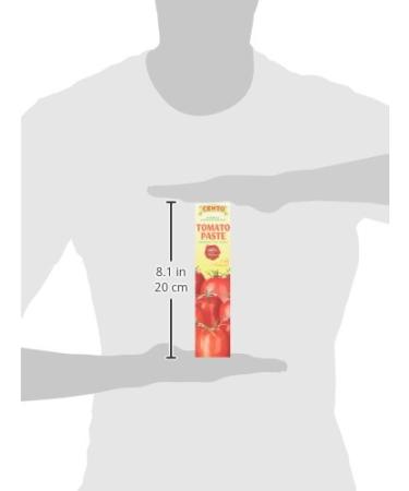 Cento Tomato Paste Tube (Pack of 3) - 4.56 Ounce x 3 | Italian Tomato Concentrate - Buy Online on GoSupps.com