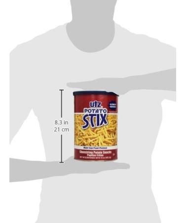 Utz Potato Stix Original 15 Oz Canister - Crispy Gluten-Free Shoestring Snacks - Buy Online on GoSupps.com