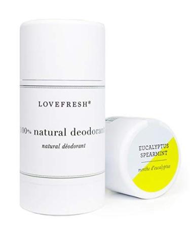 Natural Deodorant Stick | Handmade All-Natural Non-Toxic Clean Beauty (Eucalyptus Mint 3.7 oz | 109 ml)