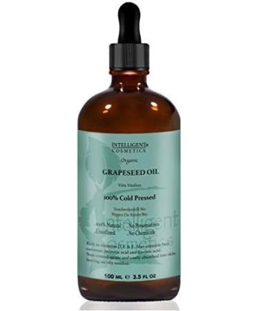 GRAPESEED OIL 100ML 100% Cold Pressed Unrefined Organic Pure & Natural. Skin Care Facial Oil Anti Ageing Tightens & Shrinks Large Pores Acne Treatment Balances Oily Skin NEW - Buy Online on GoSupps.com