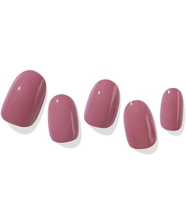 DASHING DIVA - GLAZE 34 UV gel nail strips | nail foils | manicure | nail stickers UV/LED lamp required (34 pieces mauve rose) - Buy Online on GoSupps.com