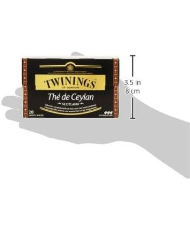  Twinings Twinings Th de Ceylan Scotland 20 Sachets 40 g. - Buy Online on GoSupps.com