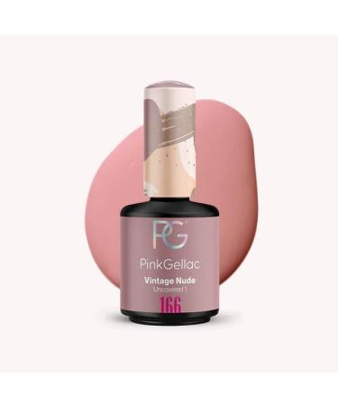 Pink Gellac 166 Vintage Nude Soak-Off UV / LED Gel Polish VEGAN - Buy Online on GoSupps.com
