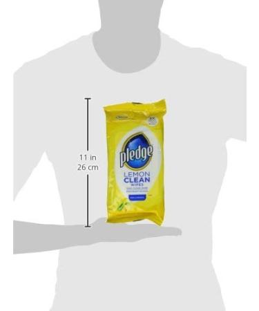 Pledge Expert Care Wood Wipes  Lemon  24 Wipes - Buy Online on GoSupps.com