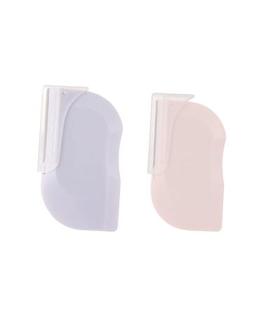 Beaupretty 2st Robet-Wage Brauen trimmer women's shaver eyebrow shaper razor women Face razor eyebrow razor for women lady shaver stainless steel blade epilator portable Miss