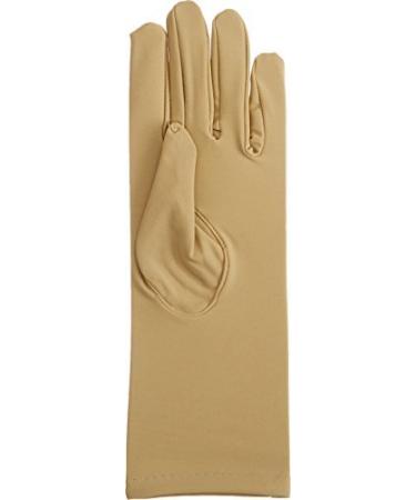 Rolyan Fingerless Arthritis Compression Glove for Men & Women - Medium Open Finger Left Hand - Carpal Tunnel & Swelling Relief - Buy Online on GoSupps.com