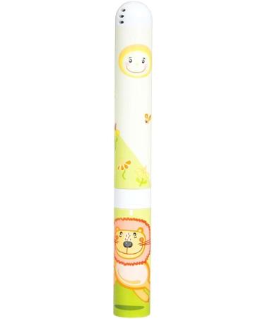 VITAMMY Smile Kids Sonic Toothbrush - Cute Animal Designs for Kids Age 3+ - Green Lion & More Colors - Buy Online on GoSupps.com