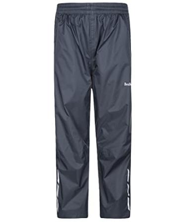 Lelaki Kids Rain Pants Lightweight Waterproof Pants Outdoors Trousers for  Boys Girls Grey 5-6 Years