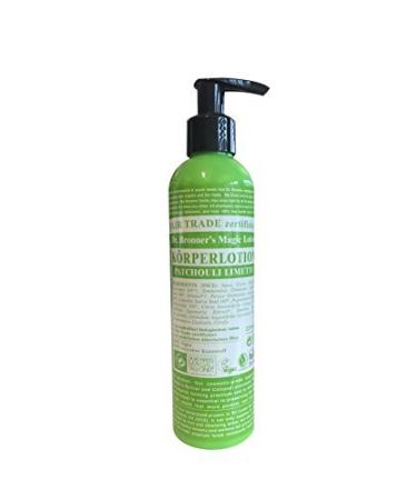 Dr. Bronner's Body lotion patchouli lime 8 oz patchouli lime 8 Fl Oz (Pack of 1)